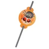 Papierové slamky s dekoráciou Halloween Eco Tube Ghosts Náhľad obrázku produktu 8