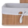 HOMESTYLING KO-MA1000020 Zestaw koszy bambusowych / Podgląd zdjęcia produktu 6