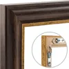 CLAMARO 'ULRICH' Bilderrahmen Antik Massivholz | Braun Gold Produktbild-Vorschau 2