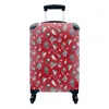 MuchoWow® Koffer Handgepäck Trolley Rollkoffer Kleine Produktbild-Vorschau 1