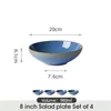 Tief Teller set 4er Ø20 cm Keramik Suppenteller Produktbild-Vorschau 2