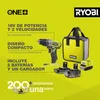 Taladro atornillador percutor RYOBI R18PD2-242S de 18V Vista previa de la imagen del producto 2
