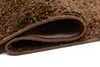 Läufer Shaggy Hochflor Langflor Braun Modern Wohnzimmer Produktbild-Vorschau 4