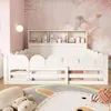Merax Kinderbett Holzbett 140x200cm mit Rausfallschutz und Produktbild-Vorschau 5