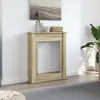 vidaXL Obudowa kominka dąb sonoma 75x20x87,5 cm materiał Podgląd zdjęcia produktu 3