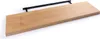 Wandboard - 100 x 23,5 cm - Wildeichedekor - MDF - PVC Produktbild-Vorschau 1