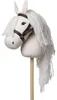 Hobby Koník na tyči By Astrup - Hobby Horse White Náhľad obrázku produktu 9