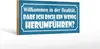 Holzschild Spruch 27x10cm Willkommen in der Realität darf Produktbild-Vorschau 2