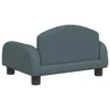vidaXL Hundebett Dunkelgrau 50x40x30 cm Stoff - Hundebett - Produktbild-Vorschau 6