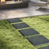 Lot de 8 dalles COSTWAY 39,5 x 39,5 cm avec piquets, dalles Voir les images du produit 2