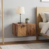 vidaXL Wandmontierter Nachttisch 2 Stk. Altholz 49 x 34,5 x Produktbild-Vorschau 1