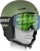 Schnorr Skibrille Edge | Full REVO Grün verspiegelt, Produktbild-Vorschau 2