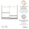 MAMOI® Wieszak na ubrania dla niemowląt | wieszak na Podgląd zdjęcia produktu 4