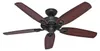 Ventilatore da soffitto con catena Builder Elite Bronzo 132 Anteprima dell’immagine prodotto 4