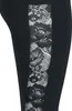 Urban Classics Leggings Damen Ladies Lace Striped Leggings Produktbild-Vorschau 4