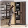 Armadio per archivio con scomparto segreto, armadio in Anteprima dell’immagine prodotto 13