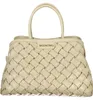 Elegante Damenhandtasche Beige mit Schultergurt und Produktbild-Vorschau 1