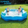Sommerwellen Schwimmbad Deluxe Komfort 267 x 267 x 66 cm Podgląd zdjęcia produktu 3