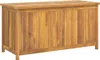 vidaXL Cassetta da giardino 114x50x58 cm in legno massiccio Anteprima dell’immagine prodotto 5