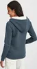 OXMO OXBinja Damen Lange Sweatjacke Kapuzenjacke Hoodie mit Produktbild-Vorschau 3