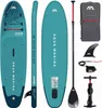 A collection of Aqua Marina Vapor paddleboard accessories laid out on a white background. Produktbild-Vorschau