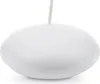 Bougie flottante mate, blanche, 8 cm (1 paquet / 4 pièces) Voir les images du produit 1