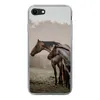 MuchoWow® Handyhülle Schutzhülle Hülle für iPhone 8 Pferde Produktbild-Vorschau 1