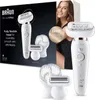 BRAUN Silk-épil 9 81688639 Epilierer 40 Pinzette Weiß  Gold Produktbild-Vorschau 6