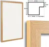 Bilderrahmen Eiche Windsor Collage20 nach Maß  Holz M2016, Produktbild-Vorschau 3