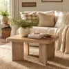 Tribesigns Couchtisch aus Holz 80 cm, im Landhausstil mit Produktbild-Vorschau 5
