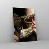 Bilder auf glas - Einteilig - Frau Mode Venedig Maske - Produktbild-Vorschau 4