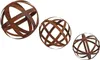 Gartenkugel Edelrost 3er Set Dekokugel Kugel Gartendeko Produktbild-Vorschau 2