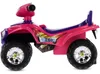 A pink and purple toy quad bike shown from the side against a white background. Náhled obrázku produktu