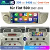 Carplay 6,86" Android 15 Radio samochodowe do FIAT 500 Podgląd zdjęcia produktu 1