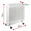 Adler | Radiateur à huile | AD 7818 | Radiateur à huile | Voir les images du produit 10