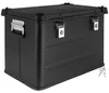 Aluminium Box mit Deckel Schwarz Alu Kiste Box Alukiste 75 Produktbild-Vorschau 1