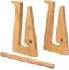 QUVIO Laptopständer aus Holz - Laptophalter - Produktbild-Vorschau 3