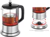 PROFICOOK Teekocher Wasserkocher 360° Glas Edelstahl 0,5 L Produktbild-Vorschau 7