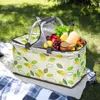Termo piknikový koš skládací – velký izolovaný košík jako Náhled obrázku produktu 2