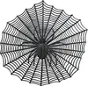 Spinnennetz-Basis Schwarze Halloween-Spinne 38cm Produktbild-Vorschau 1