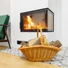 Creative Home Cestino in Vimini con Manico | Portalegno, Anteprima dell’immagine prodotto 7