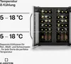 Klarstein Vinamour Weinkühlschrank 2 Zonen - 36 Flaschen, Produktbild-Vorschau 4