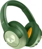 A pair of green wireless headphones is shown against a white background. Produktbild-Vorschau