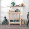 vidaXL Pracovní stůl 80x50x80 cm z borovicového masivu Náhled obrázku produktu 3