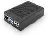 Aluminium Gehäuse für Raspberry Pi 5, schwarz Produktbild-Vorschau 1