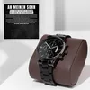 An meinen Sohn - Schwarze Herrenuhr mit Chronograph Produktbild-Vorschau 2