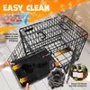 LOVPET® Hundekäfig klappbar Hundetransportkäfig Inkl. Produktbild-Vorschau 5