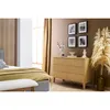 Miliboo - Kommode mit 6 Schubladen aus hellem Holz B120 cm Produktbild-Vorschau 2