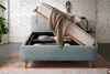 Doppelbett Cézanne 160x200cm mit Stauraum - eisblau Produktbild-Vorschau 23