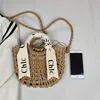 Handgewebte Strohtasche - Bucket-Tote- und Schultertasche - Produktbild-Vorschau 3
